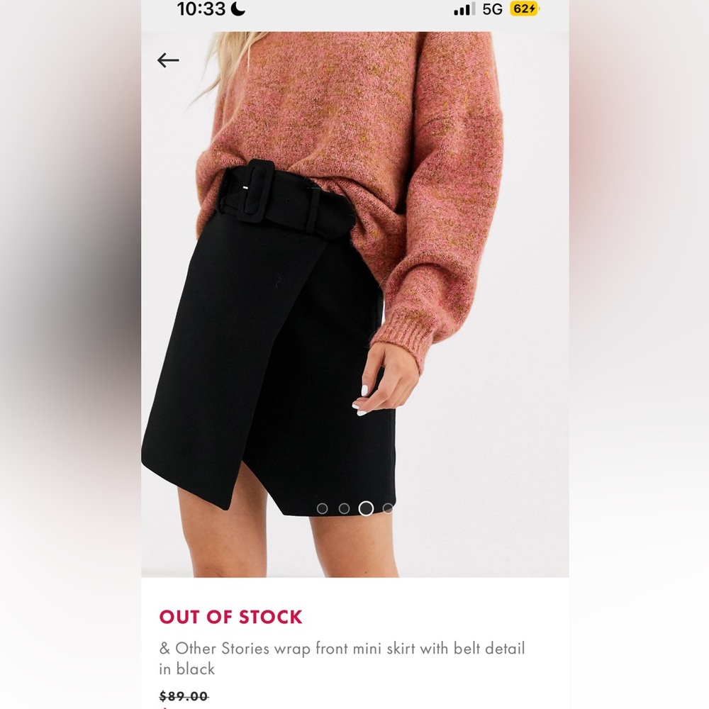 & Other Stories skirt